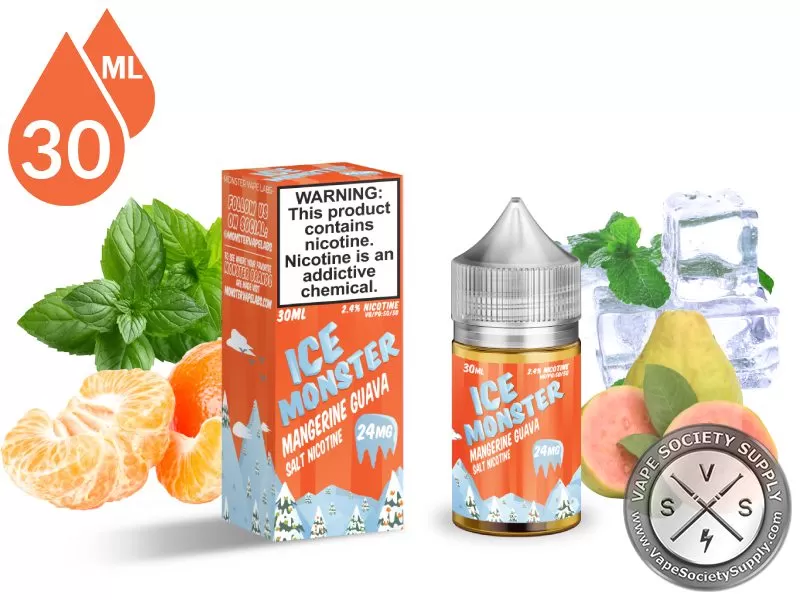 Mangerine Guava Ice Monster Salt 30ml
