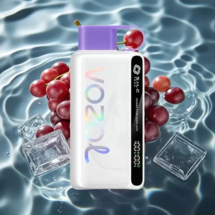 VOZOL STAR 9000/12000 Disposable Vape Grape Ice – 650mAh, 30% Faster Charge, Up to 12000 Puffs - Bangvapeaustralia