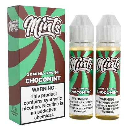 Mints Vape Co - Chocomint - 120ML E-Liquid (Twin 60ML Pack)
