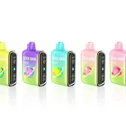 Geek Bar Pulse 15K Sour Edition Disposable Vape - Flavor#Sour Blue Dust>Sour Cranapple>Sour Gush>Sour Strawberry>Sour Watermelon Drop
