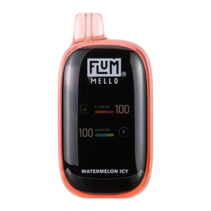 Watermelon Icy FLUM Mello - Consumer; Vape Product; 10 Pack, Single