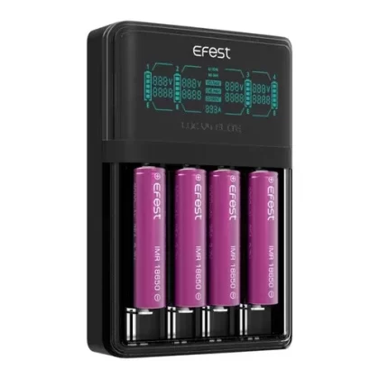 Efest LUC V4 ELITE HD LCD Charger - Eliquidsupply