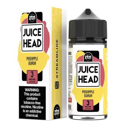 JUICE HEAD ZTN – PINEAPPLE GUAVA 100ML - Vape Product, Vape Product (A6B928)