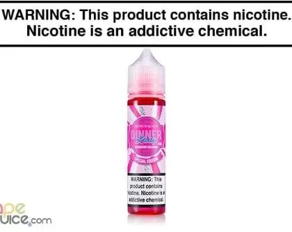 STRAWBERRY MACAROON BY DINNER LADY 60ML - Vapejuice