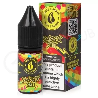 Shock Rainbow Sweets Nic Salt E-Liquid by Juice N Power