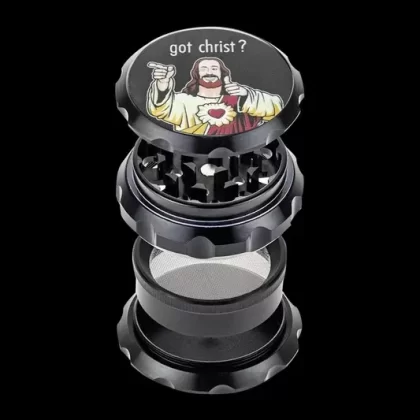 Jay and Silent Bob Aluminum Grinder – Buddy Christ