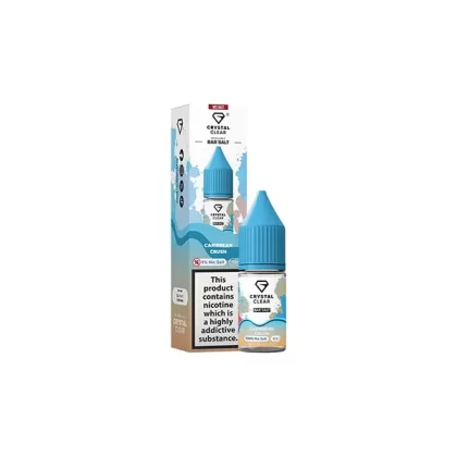 Crystal Clear Bar Salt Caribbean Crush E Liquid 10ml - Nicotine Strength#20mg>10mg (09A4F9)