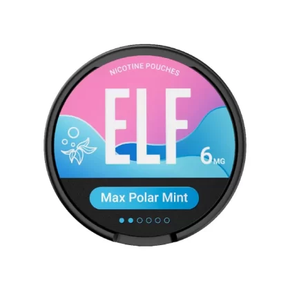 Elf Bar Elf Max Polar Mint Nicotine Pouches - 12mg