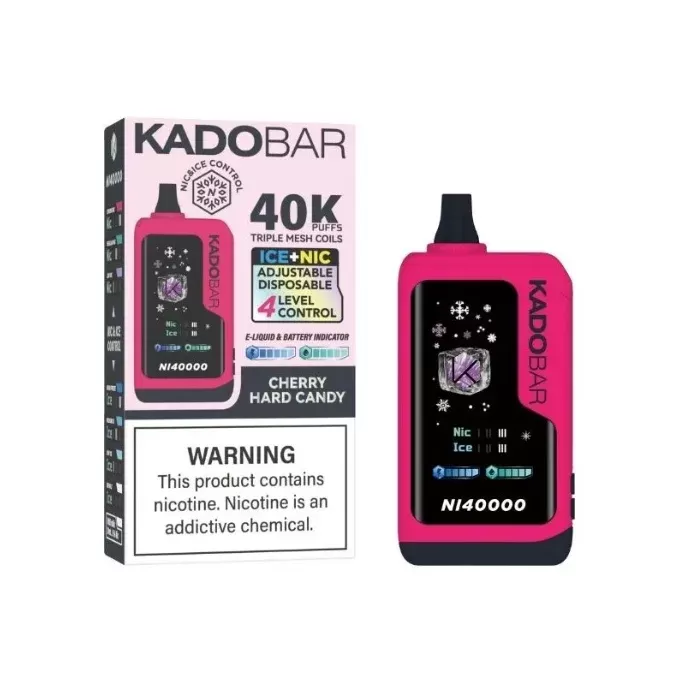 Cherry Hard Candy – Kado Bar NI40K – Ice + Nic Control