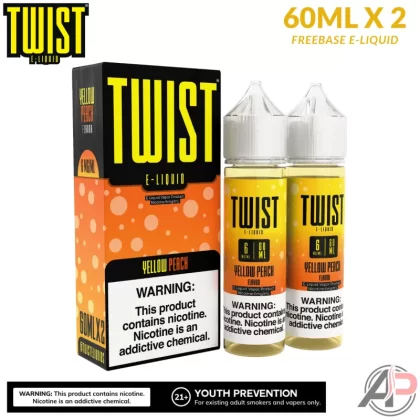 Twist Yellow Peach E-Liquid 120mL
