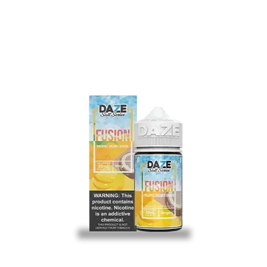 Pineapple Coconut Banana Iced by 7Daze Fusion Salt 30mL