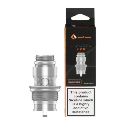 GEEKVAPE FLINT NS REPLACEMENT VAPE COILS - Option#1.2 Ohm - Five Pack>1.6 Ohm - Five Pack