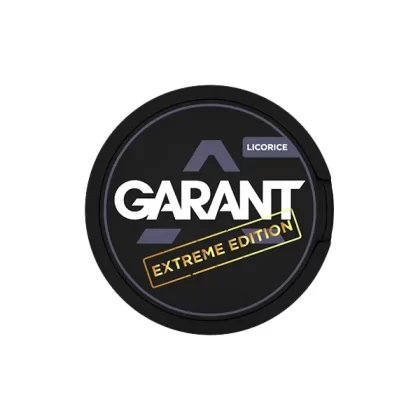 Garant Extreme Liquorice Nicotine Pouches - Strength#50mg