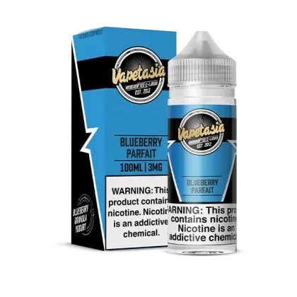 Vapetasia Blueberry Parfait eJuice - Vape Product; Vape Product, Vape Product (DA9D23)