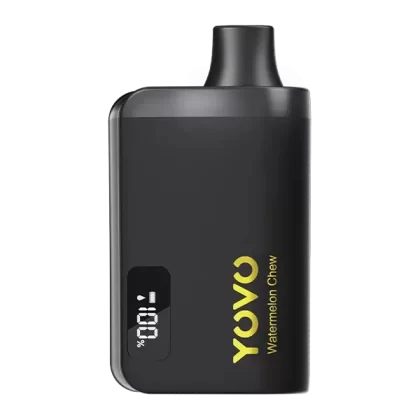Watermelon Chew YOVO JB8000 Black Golden Edition - Nicotine#50mg~Size#Single>5 Pack