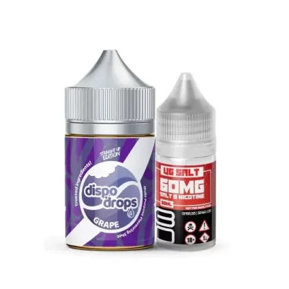 Dispo-Drops – Grape Nic Salt Combo