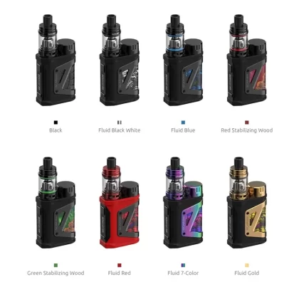 SMOK Scar-Mini 80W Starter Kit with TFV9 Mini Tank - Fluid Black White