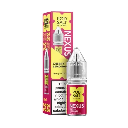 Pod Salt Nexus Cherry Lemonade Nic Salt Vape Juice