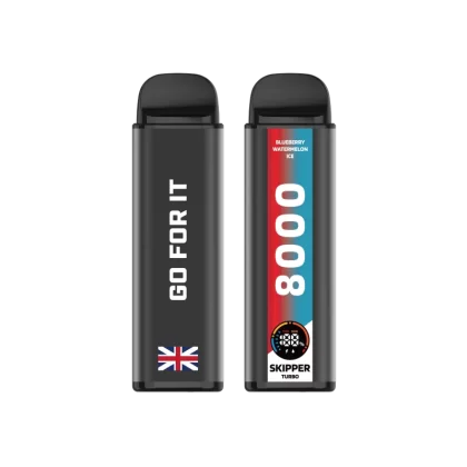 Skipper Turbo Disposable Vape – Blueberry Watermelon Ice 50mg (10000Puffs) - Vapebazaar Pk