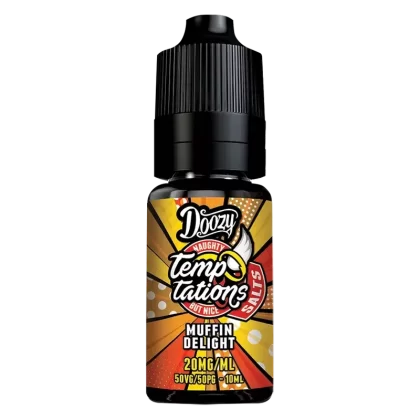 Doozy Temptations Muffin Delight Nic Salt E-Liquid - Nic Salt#10mg>20mg