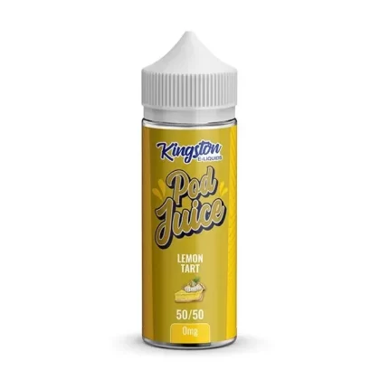KINGSTON POD JUICE LEMON TART 100ML SHORTFILL E-LIQUID
