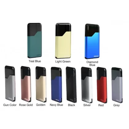 Suorin Air Pod Device - Color#Silver>Black>Gunmetal>Gold>Rose Gold>Red>Blue>Grey>Green>Diamond Blue>Teal Blue>Pink (9780D4)