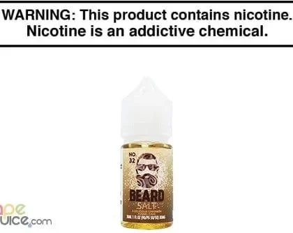 NO. 32 BY BEARD SALT 30ML - Vapejuice