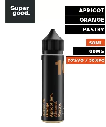 Butter 10 eLiquid by Supergood 50ml - 0mg / 50ml