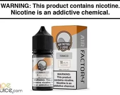 TOBACCO BY AIR FACTORY SALT 30ML - Vapejuice