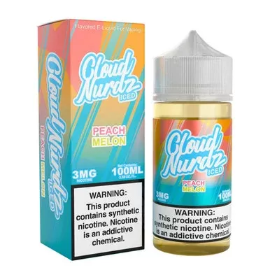 Peach Melon Ice Cloud Nurdz 100mL