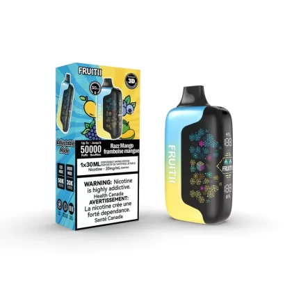 FRUITII 50K – RAZZ MANGO - Ecigdepot