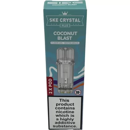 Crystal Plus Pods Coconut Blast Replaceable Pre-Filled 20mg (10pk)
