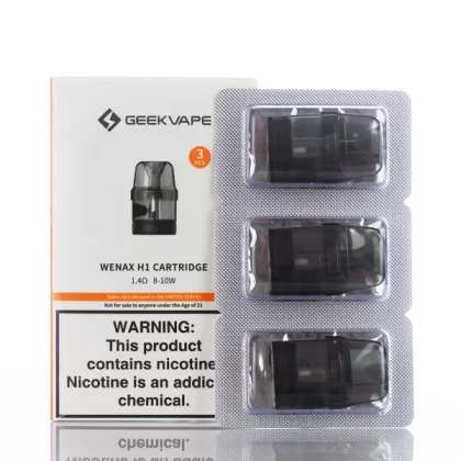 GeekVape Wenax H1 Replacement Pods - Ejuicewarehouse