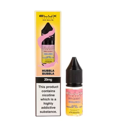 Hubbla Bubbla Nic Salt E-Liquid by Elux Legend - 10mg