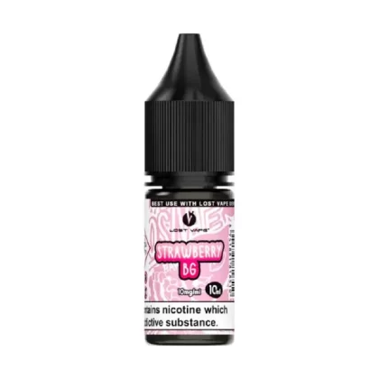 Lost Vape Bar Salts Nic Salt E-Liquid Strawberry Bubble Gum - Nicotine Strength#10mg