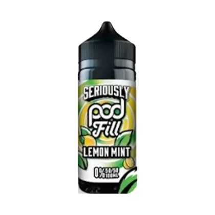 Lemon Mint Doozy Seriously Pod Fill 100ml Shortfill E liquid