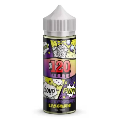 Team 120 Blackcurrant Lemonade 100ml – e-juice utan nikotin