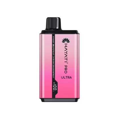 Hayati Pro Ultra 15000 Puffs Straw Grapefruit / Straw Dragonfruit