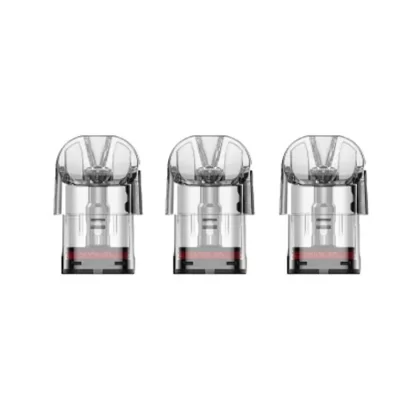 SMOK Novo Replacement Clear Pod Cartridge (3pcs/pack) - Vape Product; 0.6Ω / 0.8Ω / 1.0Ω Mesh