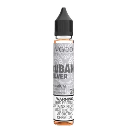 VGOD SALTNIC CUBANO SILVER 30ML (25MG – 50MG) - Vape Product, Vape Product