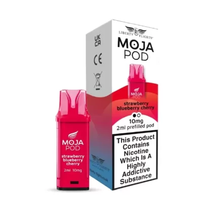 Moja Pod Strawberry Blueberry Cherry