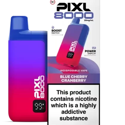 Pixl 8000 Prefilled Vape KitBlue Cherry Cranberry