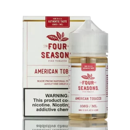 Four Seasons E-liquids - American Tobacco - 60ml - 18mg