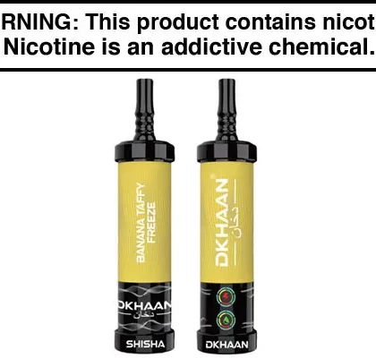DKHAAN SHISHA DISPOSABLE VAPE – 60,000 PUFFS - Vapejuice