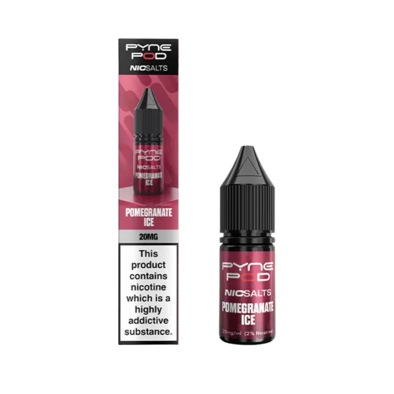 Pyne Pod Nic Salt Pomegranate Ice E-Liquid - 20mg