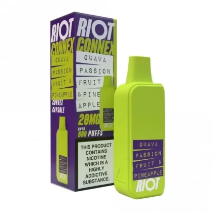 Riot Squad Connex Guava, Passionfruit & Pineapple Nic Salt E Liquid Pod