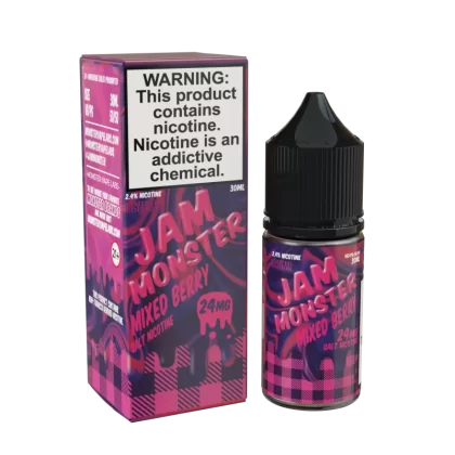 Jam Monster Salt - Mixed Berry - 30ML E-Liquid - 48MG