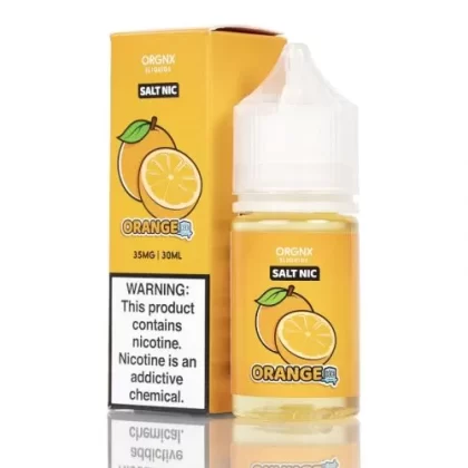 ORGNX Salt Orange CHILLED Vape e-Liquid 30mL - Beyondvape