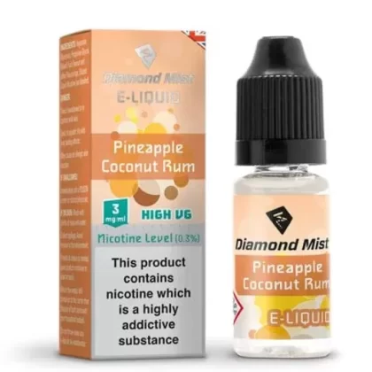 Pineapple Coconut Rum Flavour 10ml – Diamond Mist