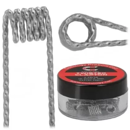 Coilology Premade Twisted Clapton Coils 10pcs